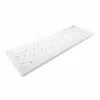 Pilnizmēra vadu medicīnas tastatūra CHERRY AK-C8112 Medical USB QWERTZ 105 taustiņi balta 1.8 m