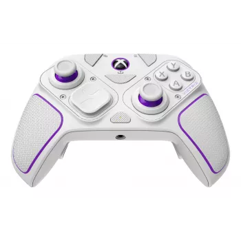 Spēļu kontrolieris VICTRIX PRO BFG 052-002-WH bezvadu/vadu RF/USB, USB-C, 2000mAh, PC/PS4/PS5, violets/balts