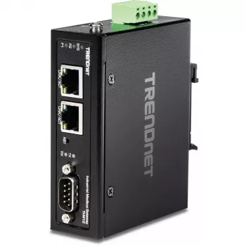 Trendnet TI-M12 industriālais Modbus vārtejas kontrolieris, metāla, DIN-sliežu stiprinājums