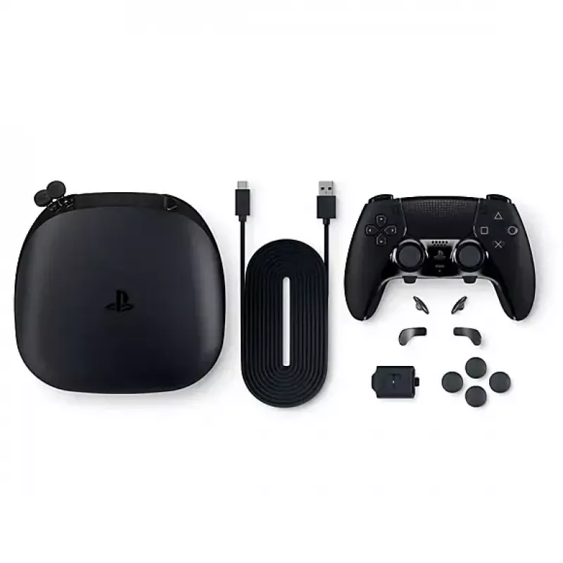 Sony PS5 DualSense Edge spēļu kontrolieris melns Bluetooth/USB kursorsvira digitālā PlayStation 5