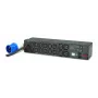 APC AP7822B mērītais strāvas sadalītājs (PDU) 16 AC kontaktligzdas 2U Melns
