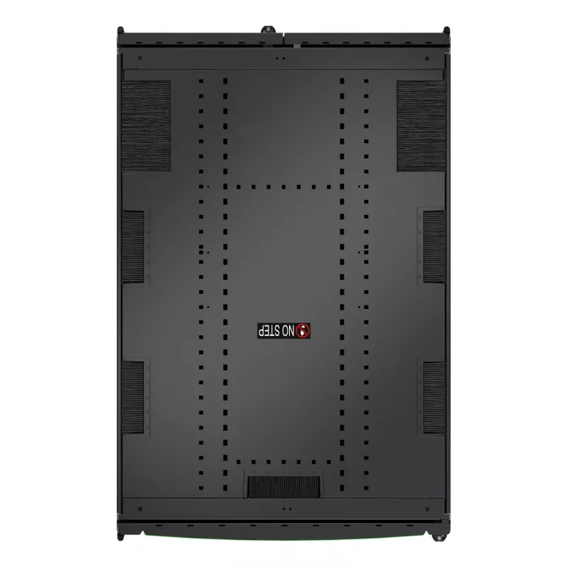 APC NetShelter SX Server Rack Gen 2, 48U, 2258H x 800W x 1200D mm, ar sāniem, melns