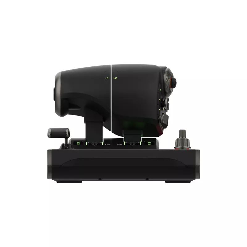 HOTAS lidojuma simulācijas sistēma Turtle Beach VelocityOne Flightdeck Windows 10 un 11 datoriem (TBS-0724-05)