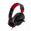 Galvas austiņas Turtle Recon 70 — melnas, vadu stereo, vienas auss uzliesmojuma vadība