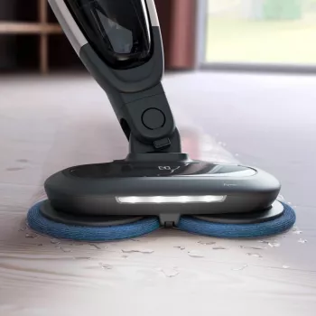 Slapjās tīrīšanas uzgalis Electrolux ZE160 putekļsūcēja kātam — melns/zils, 1 gab.