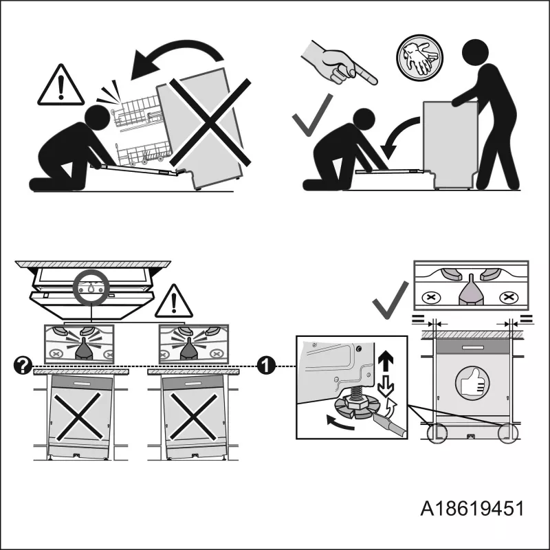 Iebūvējamā trauku mazgājamā mašīna Electrolux EEM69410W — 15 komplekti, 42 dB, pilna izmēra 60 cm, AirDry