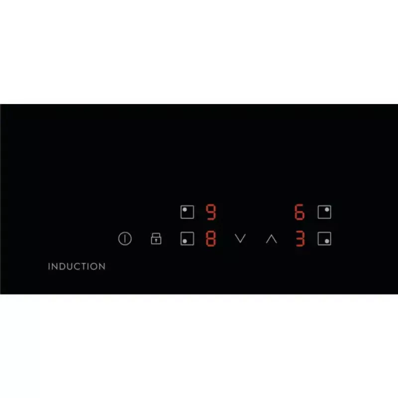 Electrolux LIL61424C Melna iebūvējama 60 cm zonas indukcijas plīts virsma 4 zonām