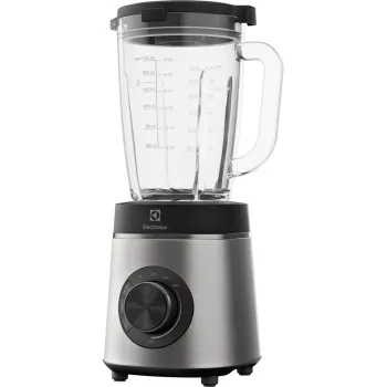 Galda blenderis Electrolux E6TB1-6ST — 1,75 L bļoda, 1400 W, rotācijas vadība, melns/nerūsējošs tērauds/caurspīdīgs
