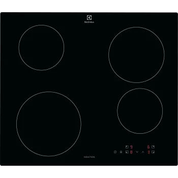 Electrolux Serie 300 LIB60424CB Melns Iebūvējams 60 cm Zonu indukcijas plīts 4 zonām
