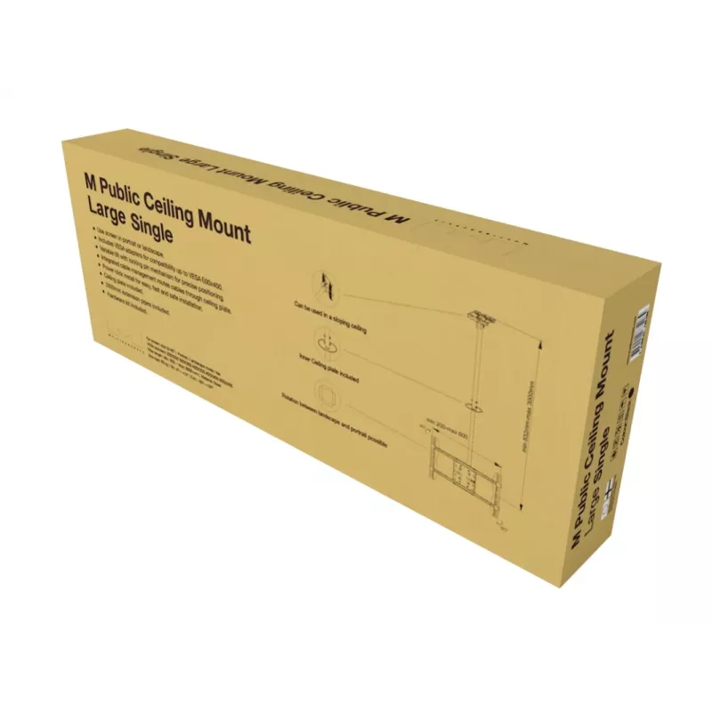 Griestu stiprinājums Multibrackets M Public Large Single Black 3000