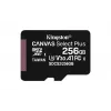 Kingston Canvas Select Plus 256 GB MicroSDXC atmiņas karte + adapteris A1 C10 100R