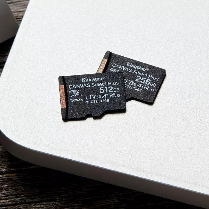 Kingston Canvas Select Plus 256 GB MicroSDXC atmiņas karte + adapteris A1 C10 100R