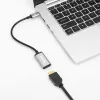 Manhattan USB-C uz HDMI kabelis, 4K@60Hz, 5 Gbps (USB 3.2 Gen1), 15 cm, melns, vīrietis-sieviete, trīs gadu garantija