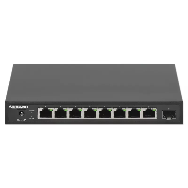 Intellinet 9 Portu Slēdzis 8 x 2.5G Ethernet Porti un 1 SFP+ Augšsaites Ports