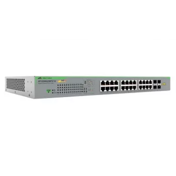 Allied Telesis AT-GS950/28PSV2-50 tīkla slēdzis, nepārvaldāms, Gigabit Ethernet (10/100/1000), PoE, 24 porti, pelēks