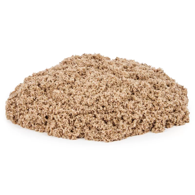 Kinetic Sand dabīgi brūnas smiltis, 2.5 kg, sensorā māla alternatīva bērniem no 3 gadiem