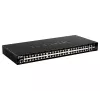 D-Link 48 portu Gigabit kaudzējams viedais slēdzis ar 2 x 10GBase-T un 2 x 10G SFP+ portiem