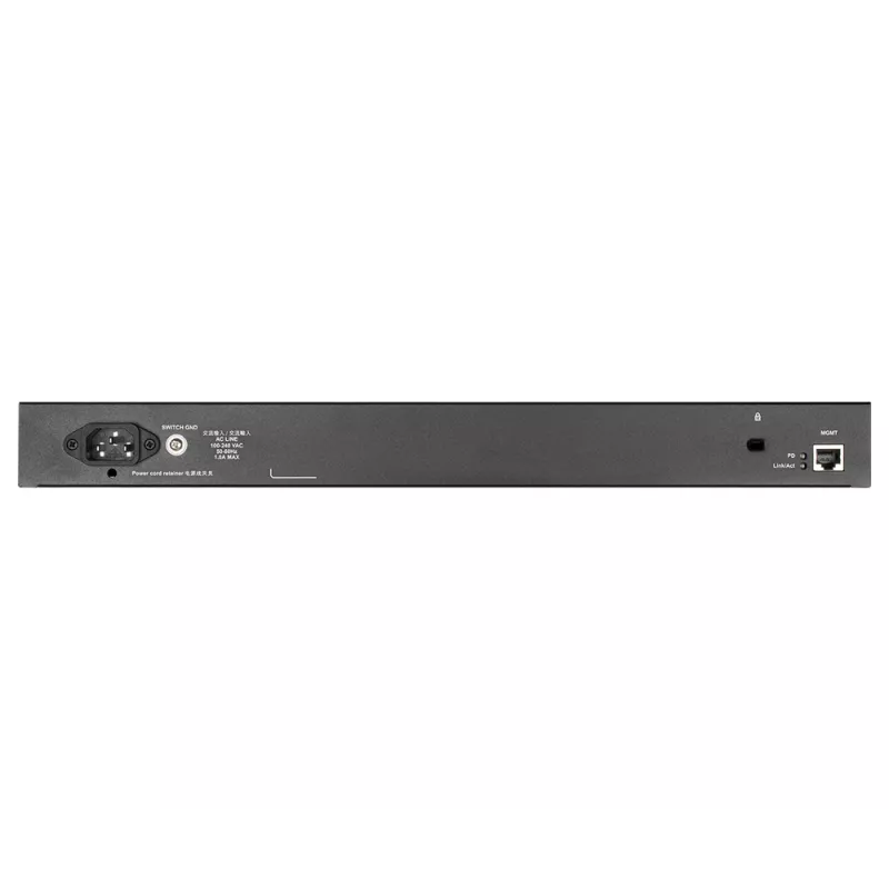 D-Link 48 portu Gigabit kaudzējams viedais slēdzis ar 2 x 10GBase-T un 2 x 10G SFP+ portiem