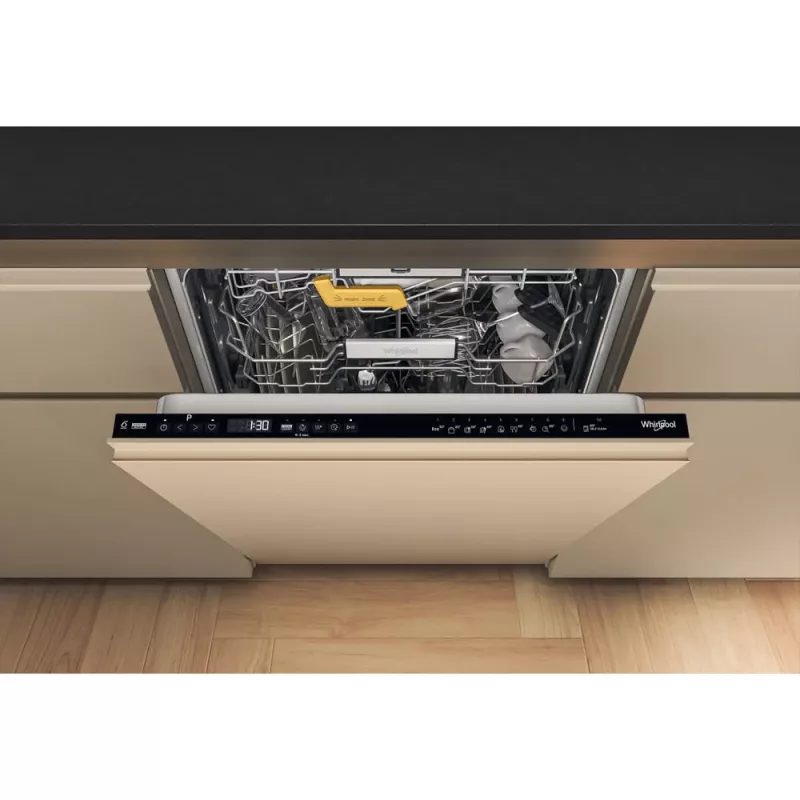 Whirlpool WH8IC15B4M6LHC0 Iebūvējamā trauku mazgājamā mašīna, 15 komplekti