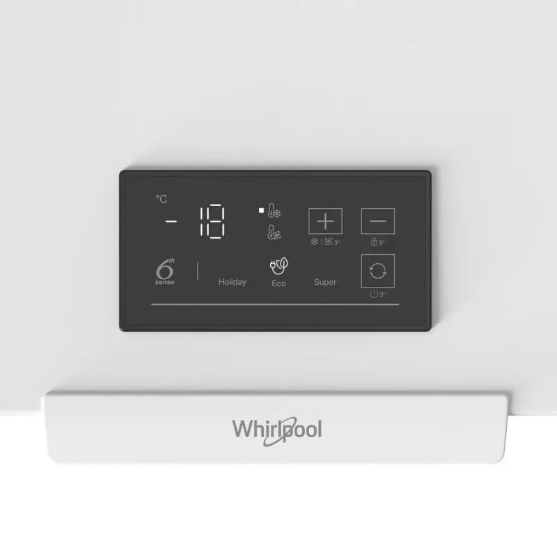 Saldētava Whirlpool W3RHS19EW2 Brīvstāvoša 198 L Balta