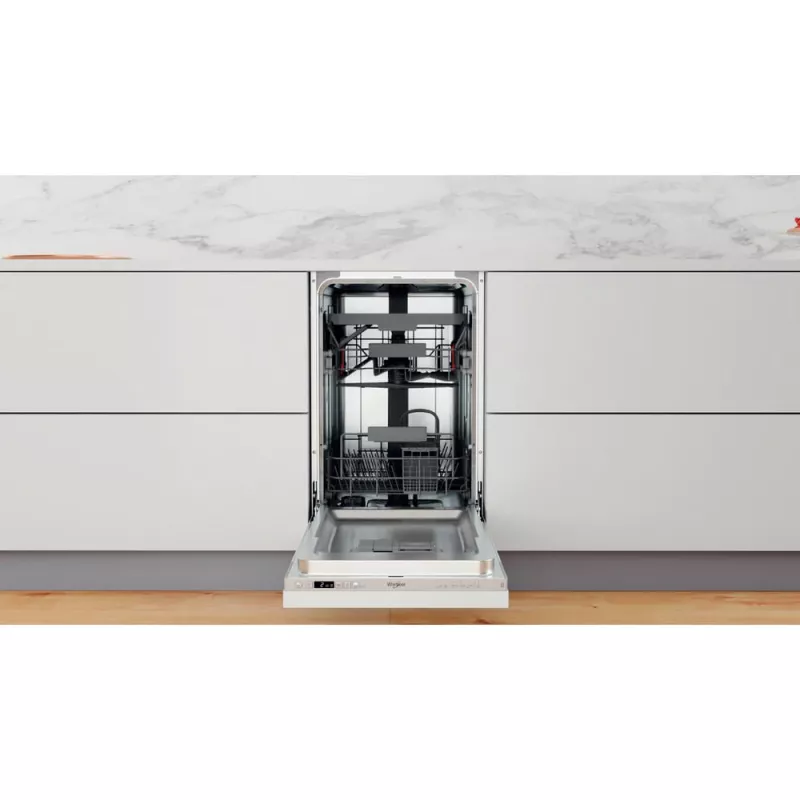 Whirlpool WSIC 3M27 C Pilnībā iebūvējama trauku mazgājamā mašīna, 10 komplekti