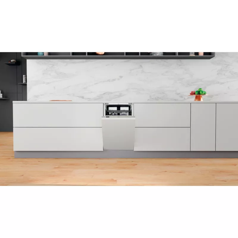 Whirlpool WSIC 3M27 C Pilnībā iebūvējama trauku mazgājamā mašīna, 10 komplekti
