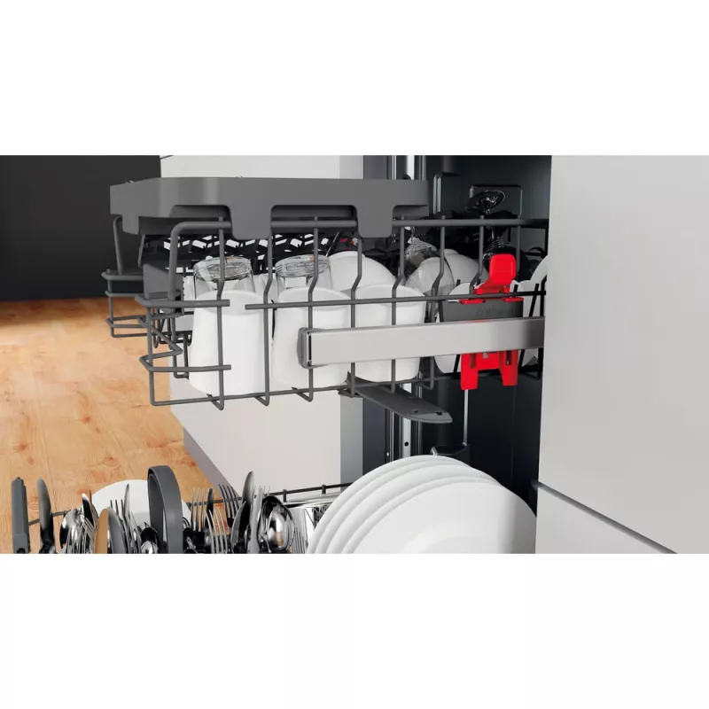 Whirlpool WSIC 3M27 C Pilnībā iebūvējama trauku mazgājamā mašīna, 10 komplekti