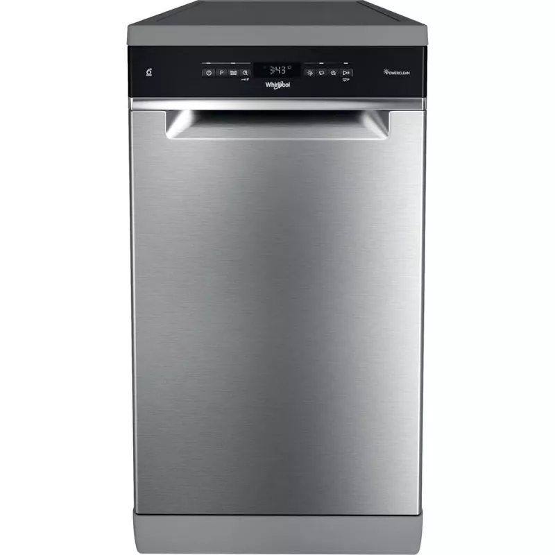 Whirlpool WSFO 3T223 PC X Brīvi stāvoša trauku mazgājamā mašīna 10 komplektiem