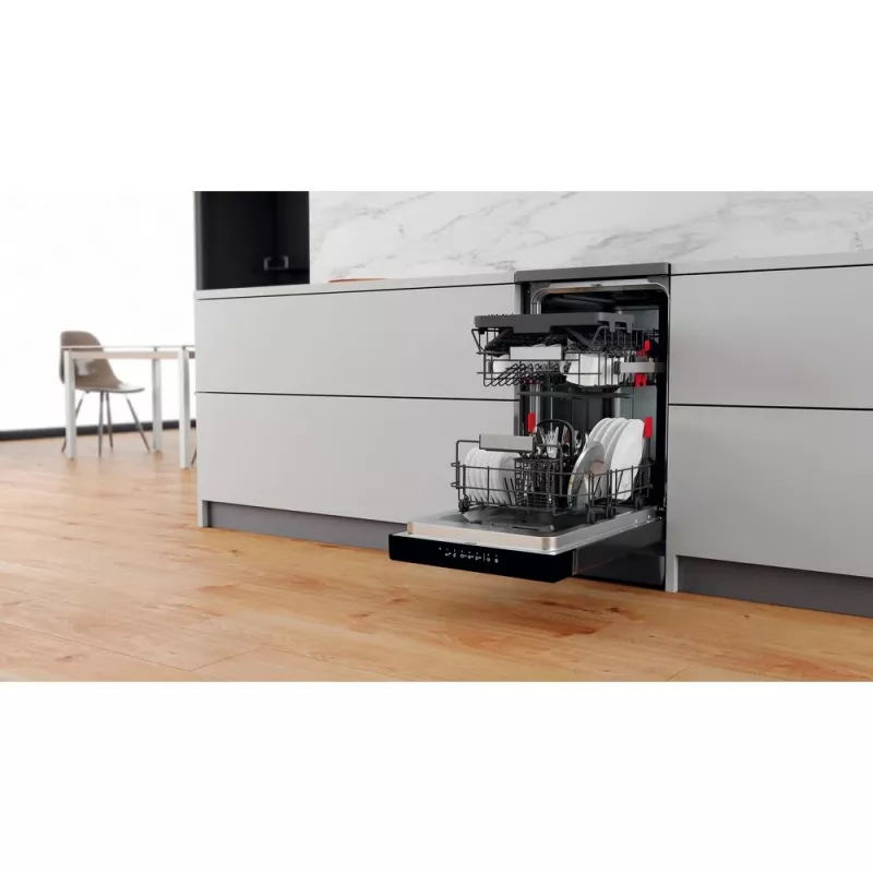 Whirlpool WSFO 3T223 PC X Brīvi stāvoša trauku mazgājamā mašīna 10 komplektiem