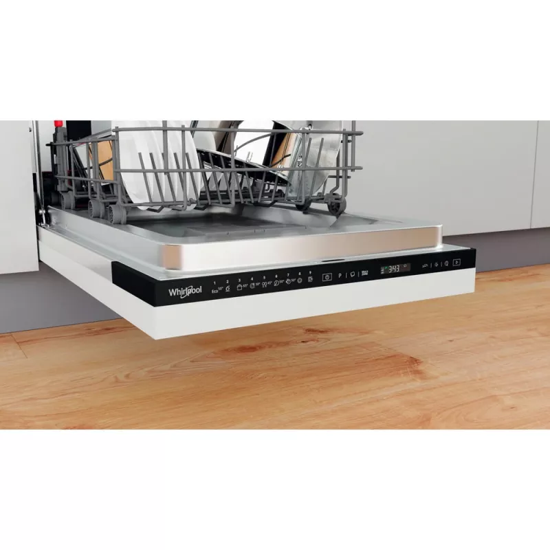 Whirlpool WSIP 4O33 PFE pilnībā iebūvējama trauku mazgājamā mašīna 10 komplektiem