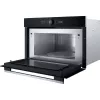 Whirlpool WMD54MX melns, nerūsējošais tērauds Grill mikroviļņu krāsns iebūvējamā 31 L 1000 W