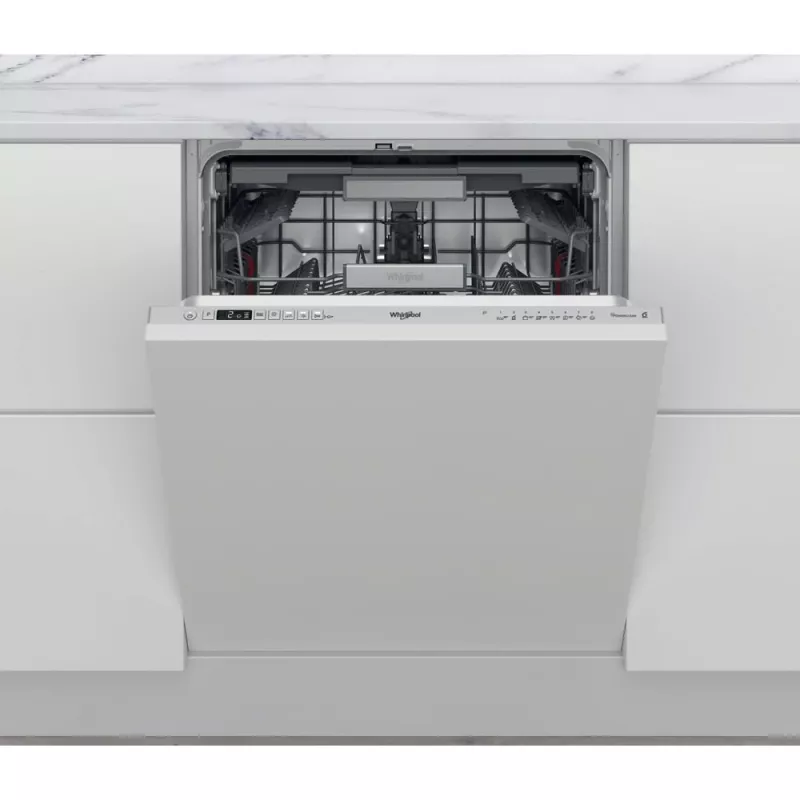 Whirlpool WIO 3O26 PL pilnībā iebūvējama trauku mazgājamā mašīna, 14 komplekti