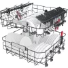Whirlpool WIO 3O26 PL pilnībā iebūvējama trauku mazgājamā mašīna, 14 komplekti