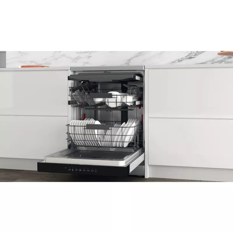 Whirlpool WFC 3C26 PF X Brīvi stāvoša trauku mazgājamā mašīna, 14 komplekti