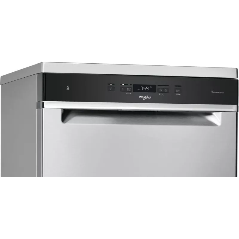 Whirlpool WFC 3C26 PF X Brīvi stāvoša trauku mazgājamā mašīna, 14 komplekti