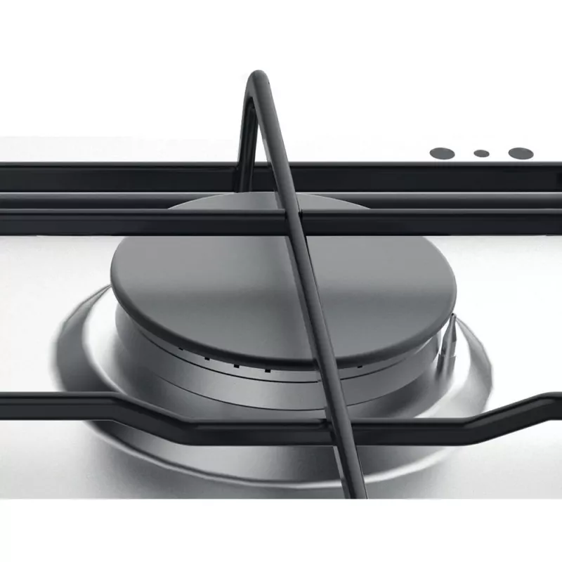 Whirlpool TGML 650 IX Iebūvējamā gāzes plīts virsma, nerūsējošais tērauds, 58 cm, 4 zonas