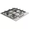 Whirlpool TGML 650 IX Iebūvējamā gāzes plīts virsma, nerūsējošais tērauds, 58 cm, 4 zonas