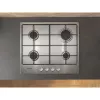 Whirlpool TGML 650 IX Iebūvējamā gāzes plīts virsma, nerūsējošais tērauds, 58 cm, 4 zonas