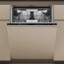 Whirlpool W7I HP42 L pilnībā iebūvējama trauku mazgājamā mašīna, 15 komplekti