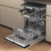 Whirlpool W7I HP42 L pilnībā iebūvējama trauku mazgājamā mašīna, 15 komplekti