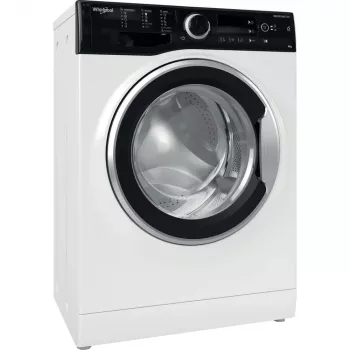 Veļas mašīna Whirlpool WRBSB 6249 S EU priekšējā ielāde 6 kg 1151 apgr./min Melna, Balta