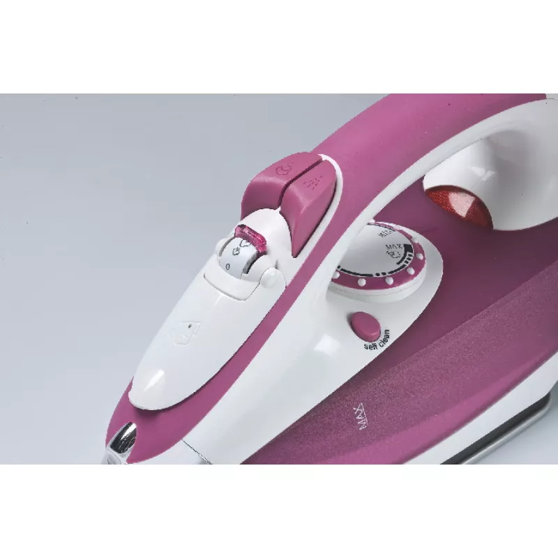 Tvaika gludeklis Ariete 6215, 2200 W, nerūsējošā tērauda zole, 0,28 L, violets/balts