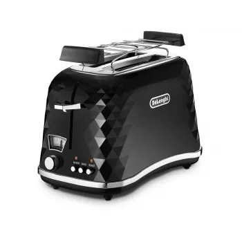 De’Longhi Brilliante 2 šķēles 900 W Melns