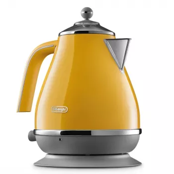 De’Longhi Icona Capitals elektriskā tējkanna 1.7 L 2000 W dzeltena