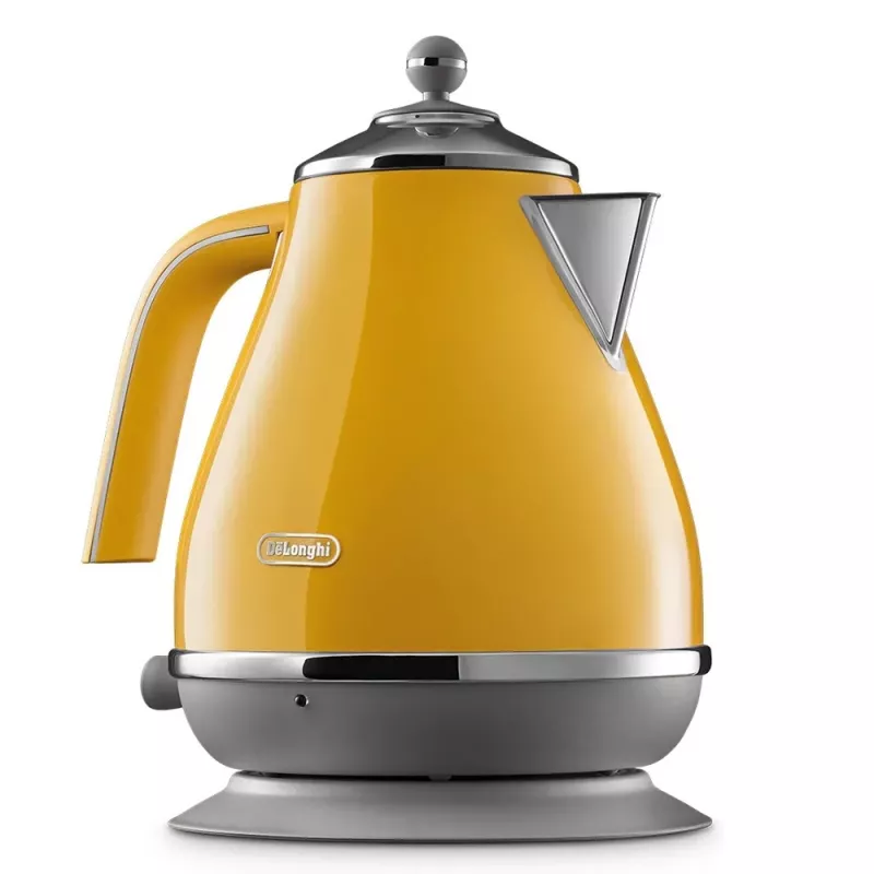 De’Longhi Icona Capitals elektriskā tējkanna 1.7 L 2000 W dzeltena