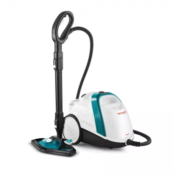 Polti Vaporetto Smart 100_T cilindriskais tvaika tīrītājs 1500 W, zils, balts