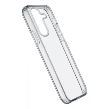 Cellularline Clear Protect - Galaxy S24 cietais vāciņš ar gumijas malām