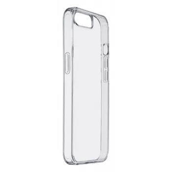 Cellularline Clear Protect cietais maciņš iPhone 16e/17e ar gumijas malām