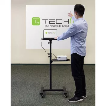 Techly ICA-TB TPM-10 klēpjdatora statīvs Melns