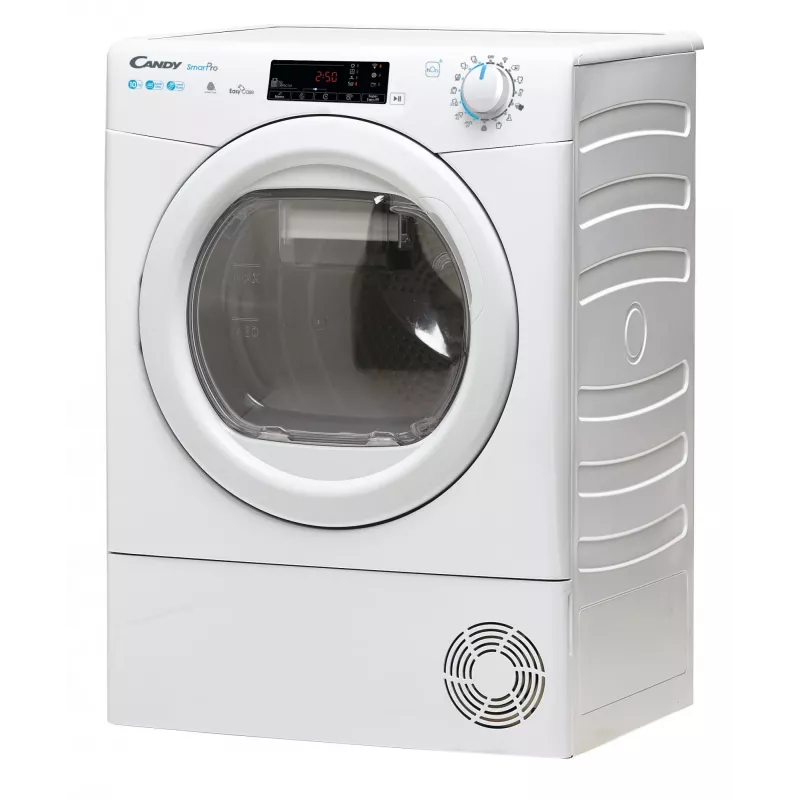 Candy Smart Pro CSOE H10A2TE-S veļas žāvētājs Brīvi stāvošs Priekšējā ielāde 10 kg Balts